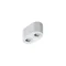 BRANT 2 IP44 Lampada da soffitto bianca