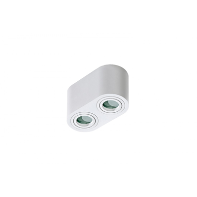 BRANT 2 IP44 White ceiling lamp