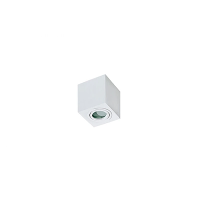 BRANT SQUARE IP44 Lampada da soffitto bianca