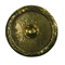 Brass bell pushbutton with round plate PDM-231 1A/50V