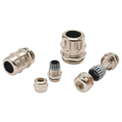 Brass cable gland HELUTOP MS-M M12x1.5 3-7 mm