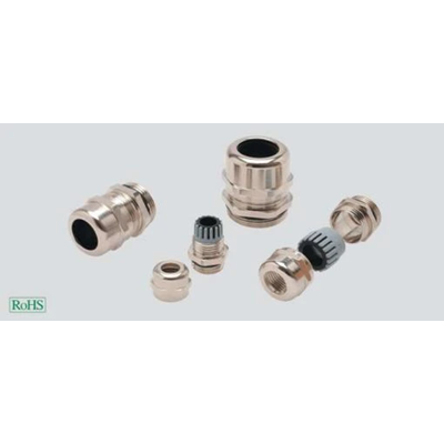 Brass cable gland HELUTOP MS-M M12x1.5 3-7 mm