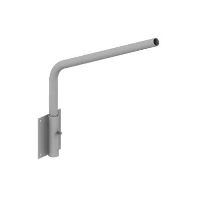 Brazo de lámpara giratorio 550 x 850, galvanizado en caliente