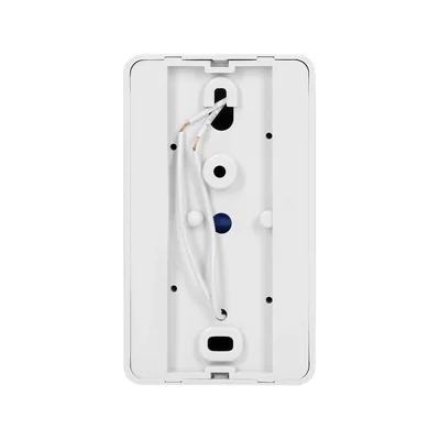 BREVIS MINI AC, timbre electromecánico cableado de dos tonos, 230 V, blanco
