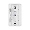 BREVIS MINI AC, two-tone electromechanical wired bell, 230V, white