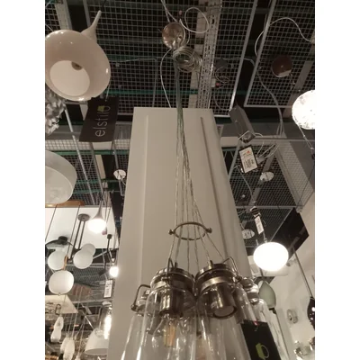 BRINLEY 6 Lampa wisząca sześciopunktowa nikiel szczotkowany