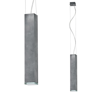 BRYCE S Single gray hanging lamp