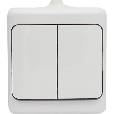 BRYZA Candle Switch; IP54 WHITE