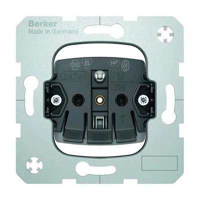 B.SQUARE Earthed Socket Mechanism with self-clamping one.platform