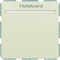 B.SQUARE Relay switch for hotel card, cream gloss