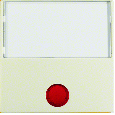 B.SQUARE Rocker with 5 attached lenses and a large labeling field for 1-key switches cream