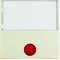 B.SQUARE Rocker with 5 attached lenses and a large labeling field for 1-key switches cream
