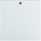 B.SQUARE/B.3/B.7 Button with "0" imprinted white