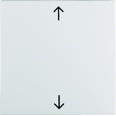 B.SQUARE/B.3/B.7 Button with "arrow" symbol imprinted white