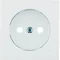 B.SQUARE/B.3/B.7 Front plate for socket without grounding white