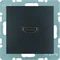 B.SQUARE/B.3/B.7 HDMI-Buchse mit 90°-Anschluss, anthrazit