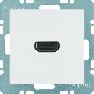 B.SQUARE/B.3/B.7 HDMI socket white