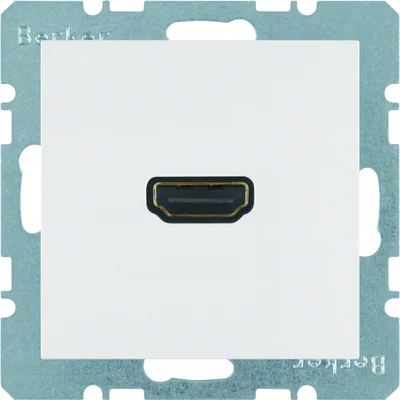 B.SQUARE/B.3/B.7 HDMI socket with 90° connection white
