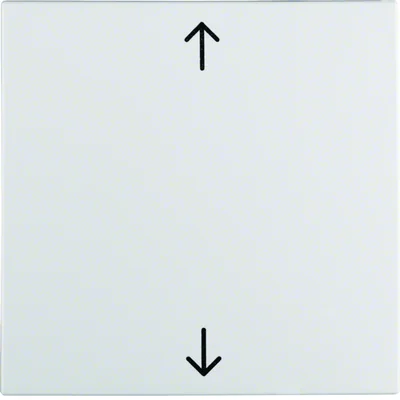 B.SQUARE/B.3/B.7 Klíč s vytištěným symbolem "šipky", bílý
