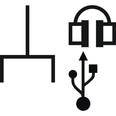 B.SQUARE/B.3/B.7 Toma USB/conector de 3,5 mm