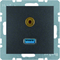 B.SQUARE/B.3/B.7 USB/3.5mm jack socket