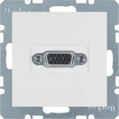 B.SQUARE/B.3/B.7 VGA socket white