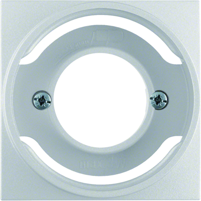 B.SQUARE/B.7 Aluminum front plate for E14 light signaling device