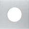 B.SQUARE/B.7 Front plate for switch and light indicator E10 aluminum