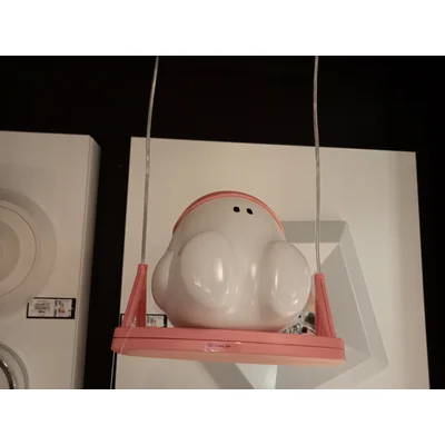 Buddy Lampa wisząca różowa