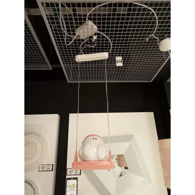 Buddy Lampa wisząca różowa