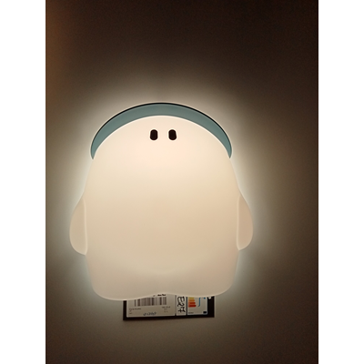 BUDDY Lampada da parete blu