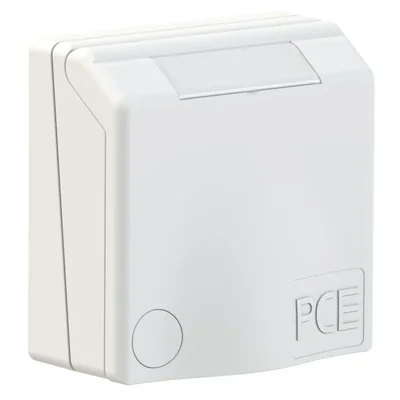 Built-in socket DESIGN panel 16A 3P+Z+N 400V IP44