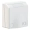 Built-in socket DESIGN panel 16A 3P+Z+N 400V IP44