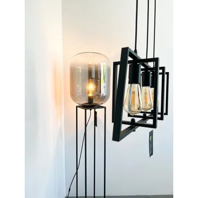 BULCIAGO Floor lamp E27 IP20 black