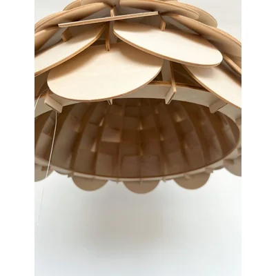 BURGO Suspension E27 IP20 en bois
