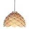 BURGO Suspension E27 IP20 en bois