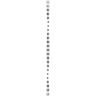 Button "bell" with LED backlight (module) 10A 230V quick connectors silver (metallic)