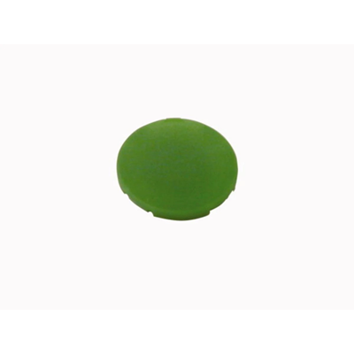 Button insert green flat, M22-XD-G