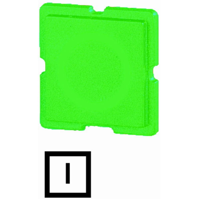 Button insert green I, 11TQ25