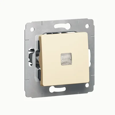 Button with backlight