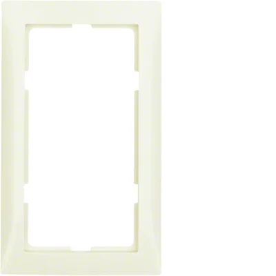 B.WADRAT/S.1 Frame with a large cut-out, glossy cream