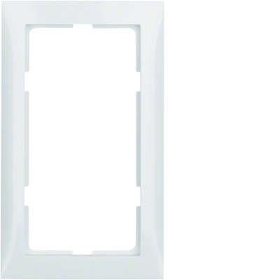 B.WADRAT/S.1 Frame with a large cut-out glossy white