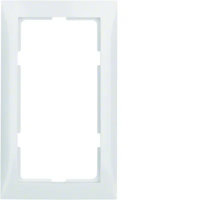 B.WADRAT/S.1 Frame with a large cut-out glossy white