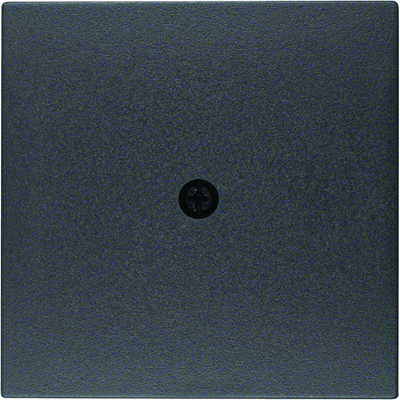 B.x Front plate for cable connections anthracite