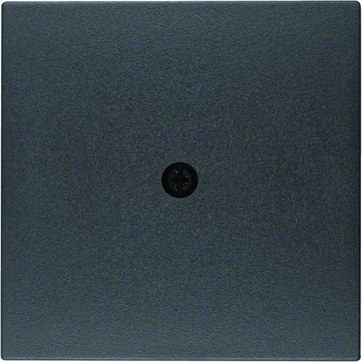 B.x Front plate for cable connections anthracite