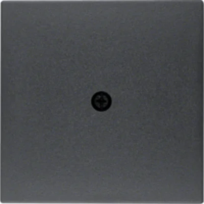 B.x Front plate for cable connections anthracite