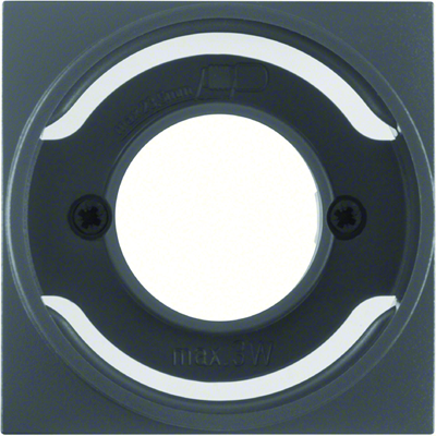 B.x Front plate for E14 light indicator anthracite