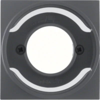 B.x Front plate for E14 light indicator anthracite