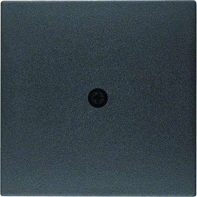 B.x Plaque frontale pour connexions de câbles anthracite