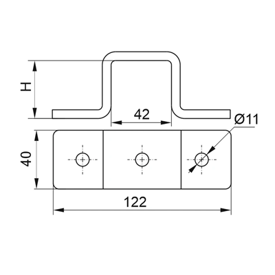 C-profile connector, LCO5